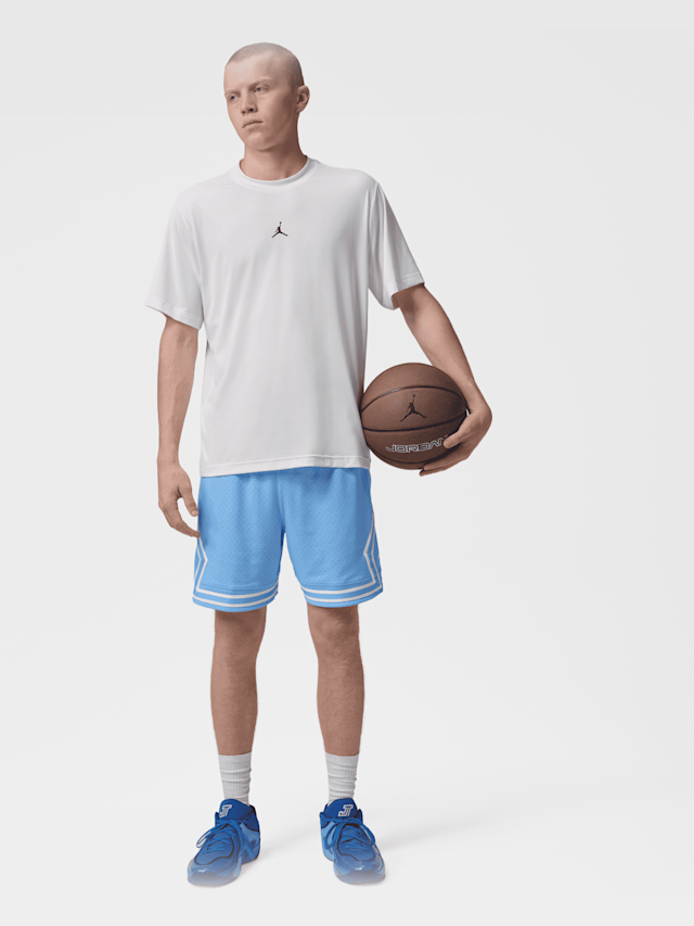 Jordan, Sport Dri-FIT Mesh Diamond Shorts, blue, Image 5 of 5