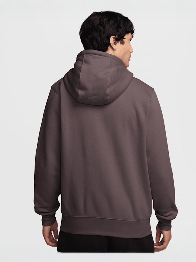 Nike  , Club Full-Zip Fleece Hoodie, grey, Image 2 of 3