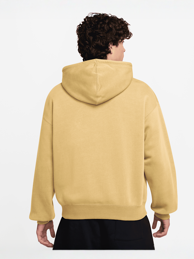 Jordan, Brooklyn Fleece Oversized Full-Zip Hoodie, yellow, Image 2 of 3