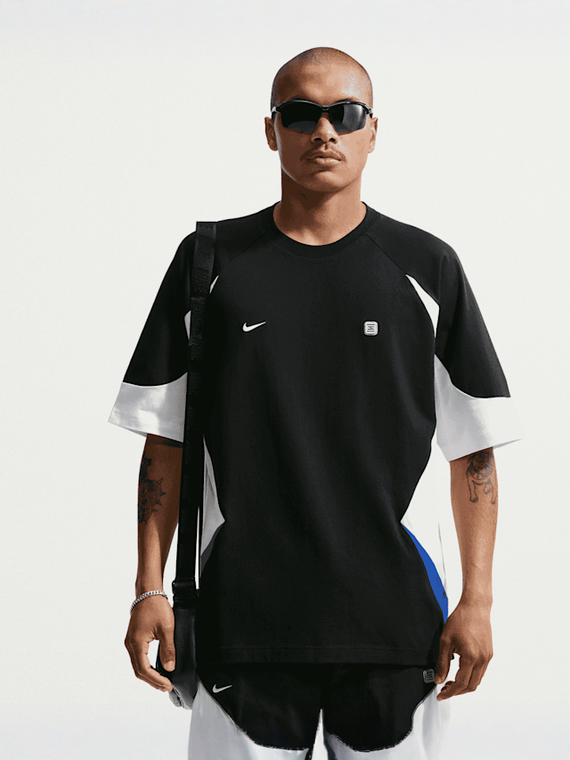 Nike  , Sportswear Shortsleeve Shox Top, black, Image 1 of 6
