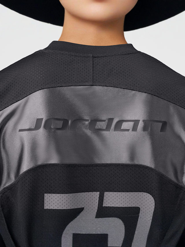 Jordan, Flight Jersey Short Sleeve Top, black, Image 4 of 6
