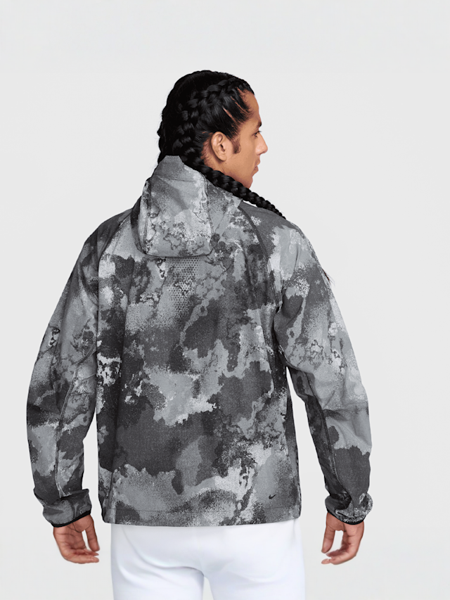 Nike  , Tech Windrunner Dri-FIT Woven Full-Zip Jacket, grey, Image 2 of 3