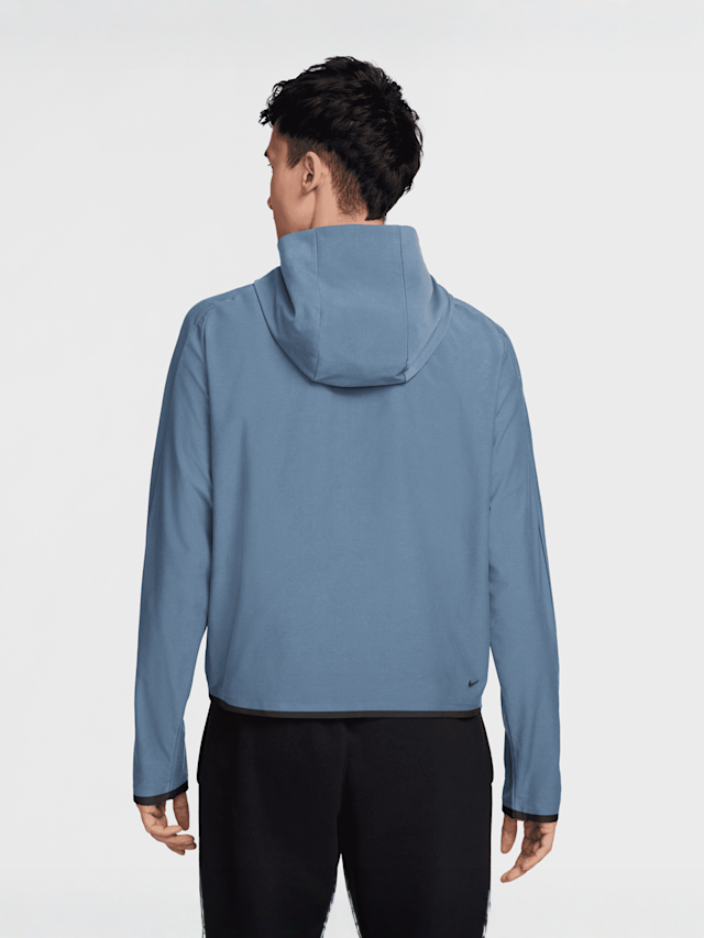 Nike  , Tech Shori Knit Full-Zip Windrunner Jacket, blue, Image 2 of 3