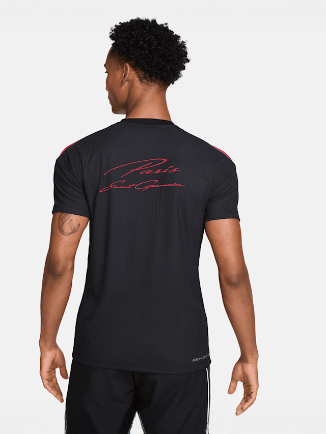 Nike  , PSG Strike Soccer Dri-FIT Short-Sleeve Top, black, Image 2 of 3