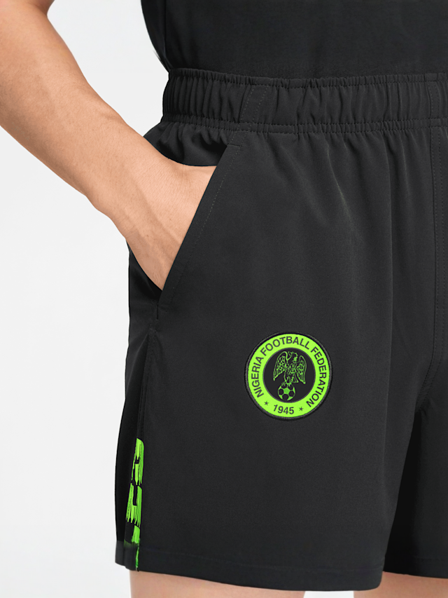 Nike  , Nigeria Energy Dri-FIT Soccer Woven Pants, black, Image 3 of 3