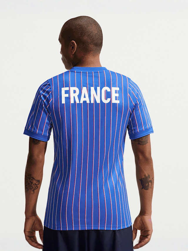 Nike  , France x Jacquemus Dri-FIT Academy Pro Shortsleeve Top, blue, Image 2 of 6