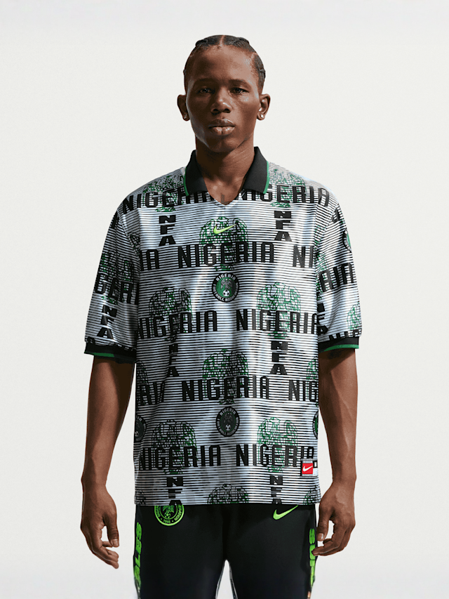 Nike  , Nigeria Energy Dri-FIT Short-Sleeve Soccer Top, multi-colour, Image 1 of 4