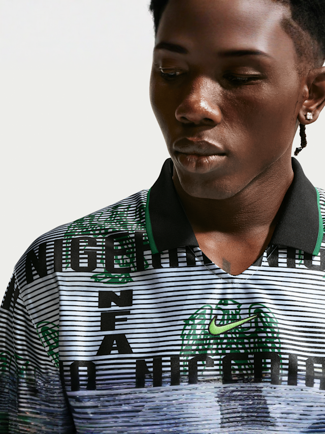 Nike  , Nigeria Energy Dri-FIT Short-Sleeve Soccer Top, multi-colour, Image 3 of 4