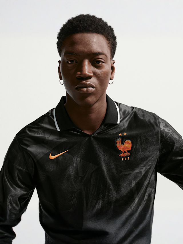 Nike  , FFF Energy Dri-FIT Short-Sleeve Soccer Top, black, Image 4 of 6