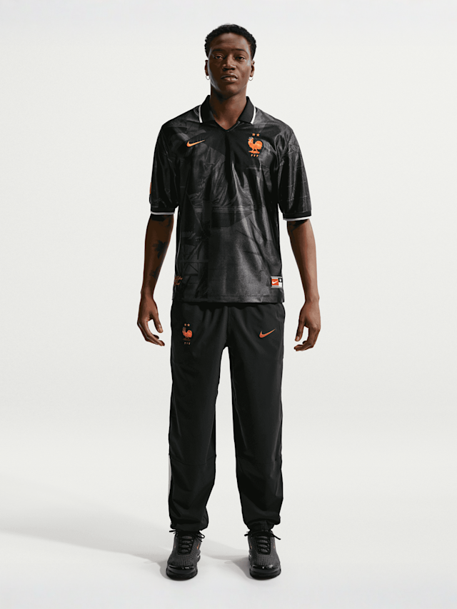 Nike  , FFF Energy Dri-FIT Short-Sleeve Soccer Top, black, Image 6 of 6