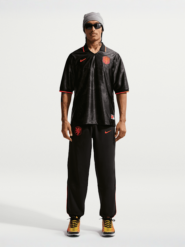 Nike  , Netherlands Energy Dri-FIT Short-Sleeve Soccer Top, black, Image 6 of 6