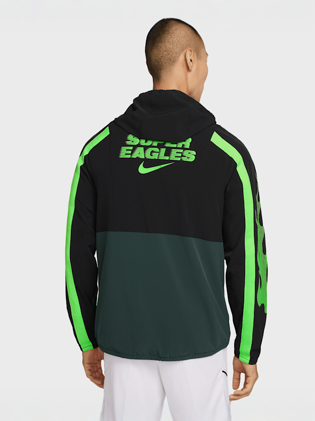 Nike  , Nigeria Energy Dri-FIT Soccer Woven Jacket, black, Image 2 of 3