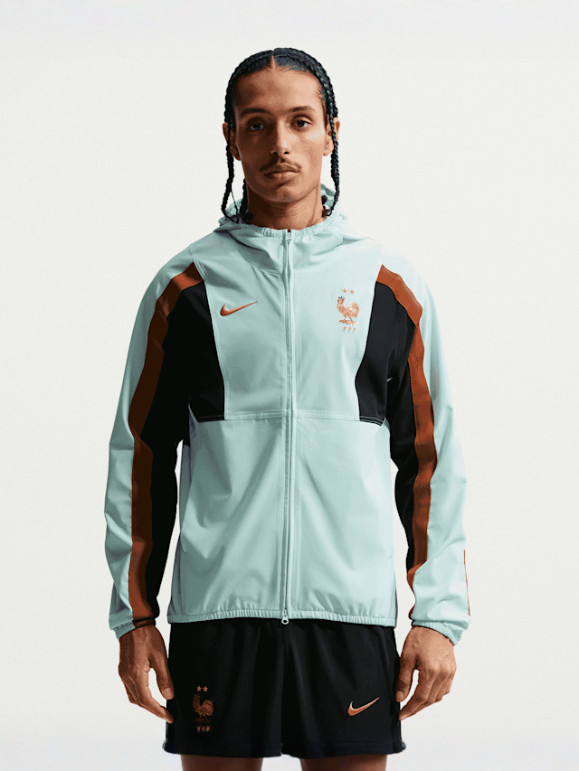 Nike  , FFF Energy Dri-FIT Soccer Woven Jacket, blue, Image 1 of 6