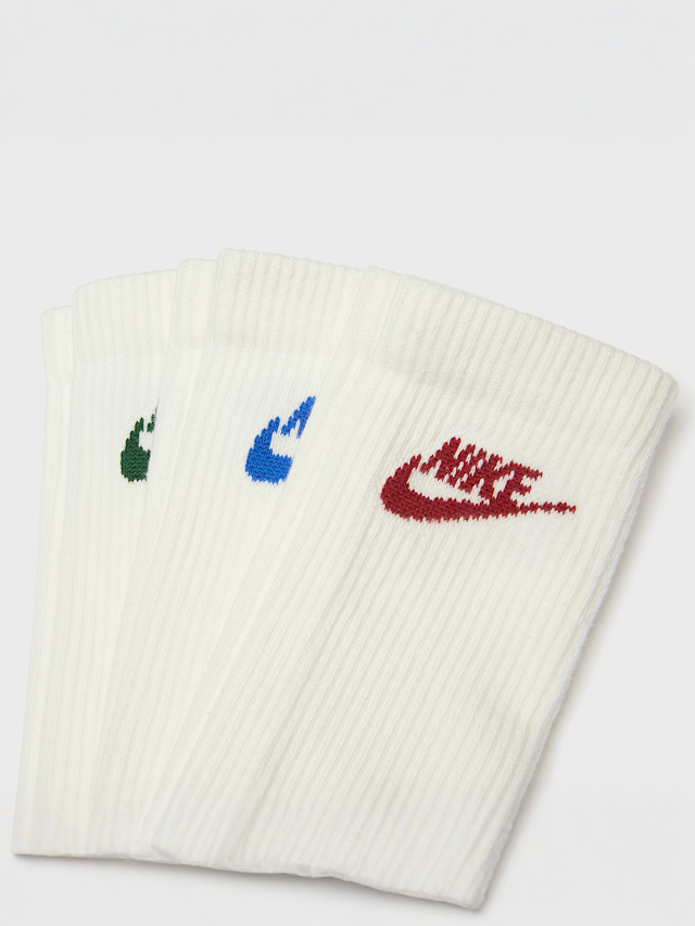 Nike  , 3 PACK - Everyday Elevated Crew Socks, beige, Image 2 of 2