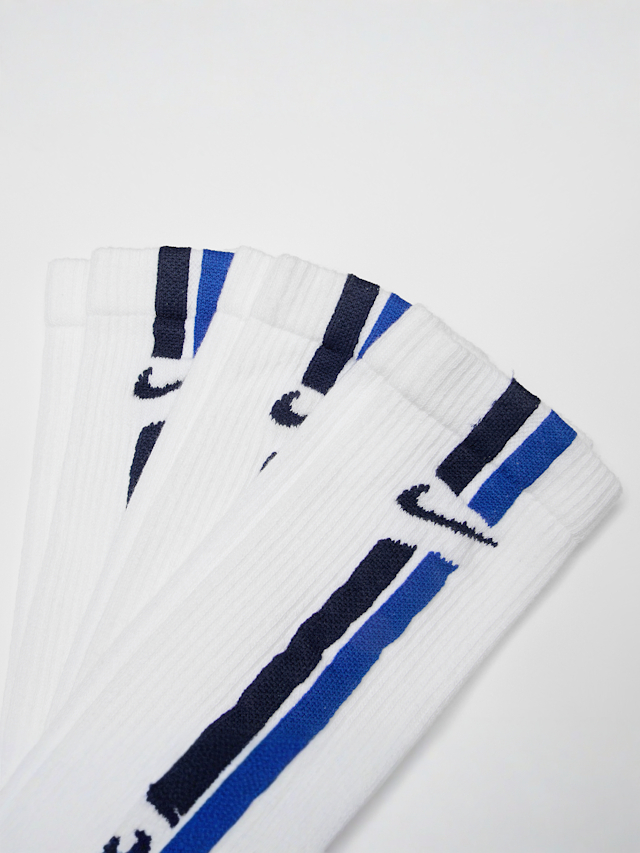 Nike  , 3 PACK - Everyday Elevated Crew Socks, white, Image 2 of 2