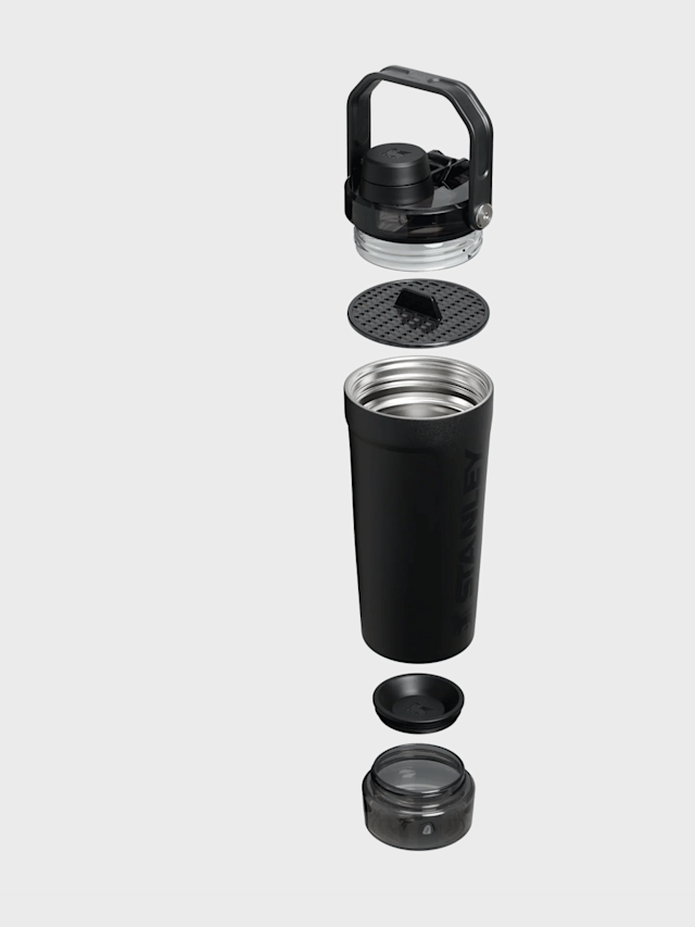 Stanley, The Vitalize™ Shaker Bottle | 0,6L, black, Image 3 of 5