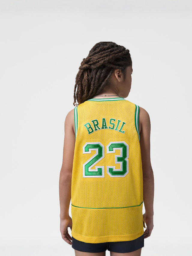 Jordan, Essential Mesh Jersey P6, yellow, Image 2 of 5