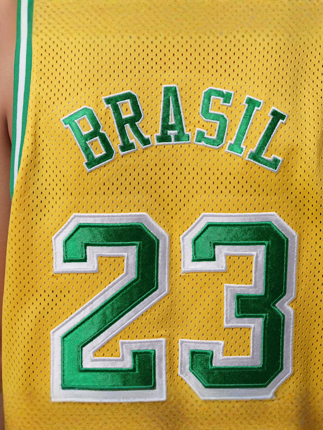 Jordan, Essential Mesh Jersey P6, yellow, Image 4 of 5