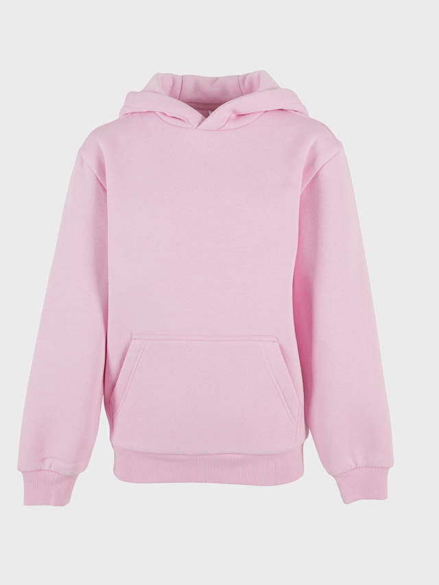 Urban Classics, Kids Fluffy Hoody, różowy, Obraz 1 z 4