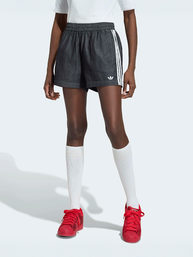adidas Originals, Denim Shorts, grey, Image 1 of 5