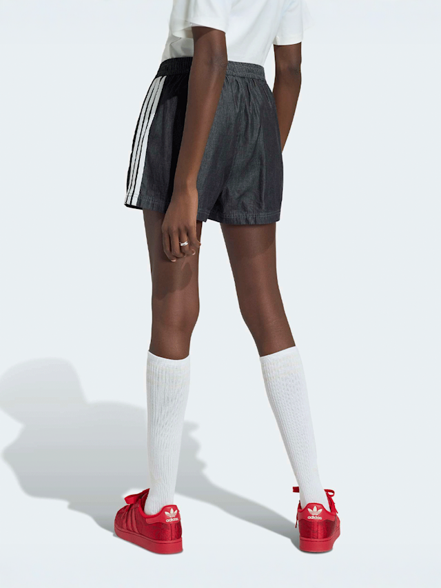 adidas Originals, Denim Shorts, grey, Image 2 of 5