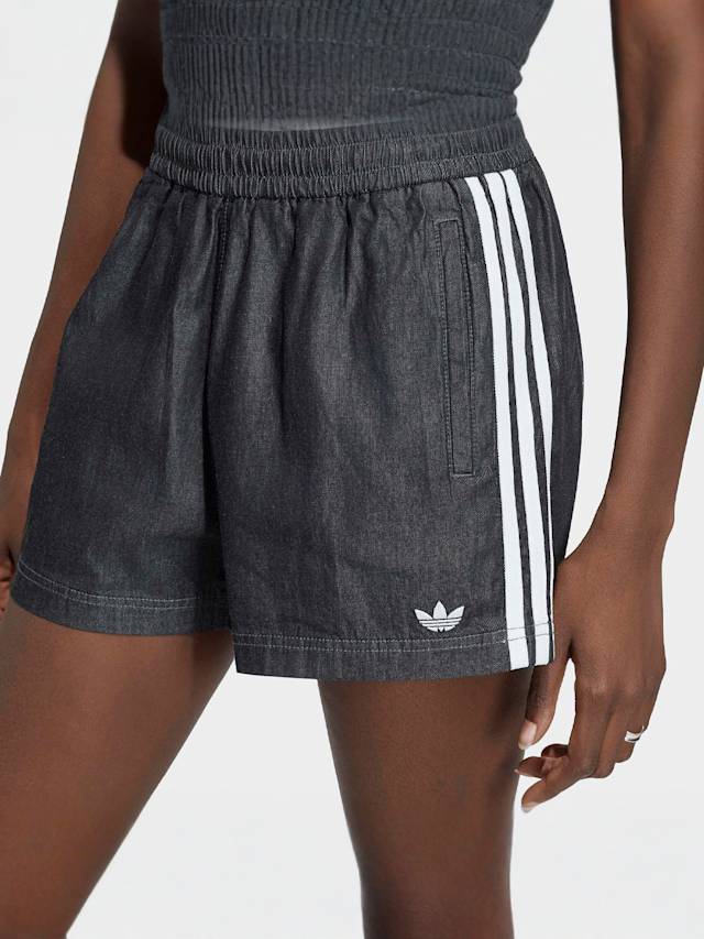 adidas Originals, Denim Shorts, grey, Image 3 of 5