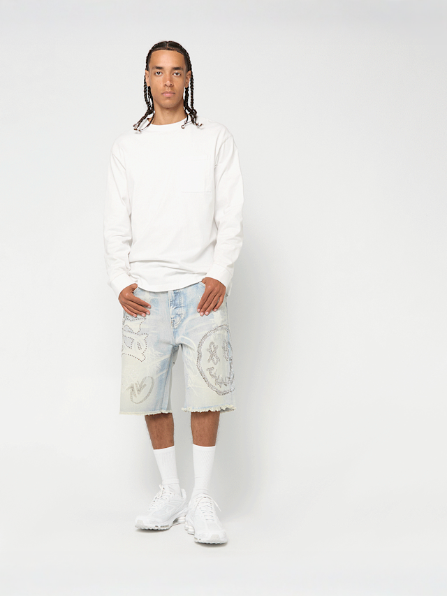 Smoke Rise, Denim Shorts, blue, Image 5 of 5