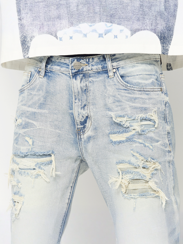 Smoke Rise, Denim Shorts, blue, Image 3 of 5