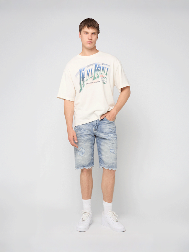 Smoke Rise, Denim Shorts, blue, Image 5 of 5