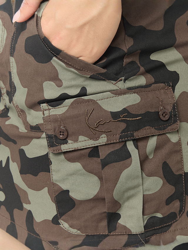 Karl Kani, Signature Camo Cargo Skirt, camouflage, Image 4 of 6