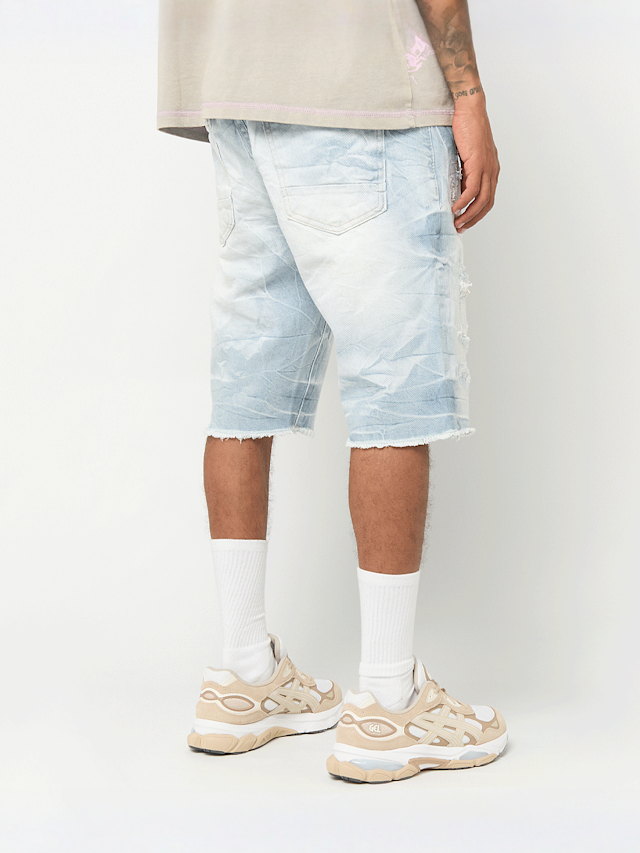 Smoke Rise, Jean Short, blue, Image 2 of 5