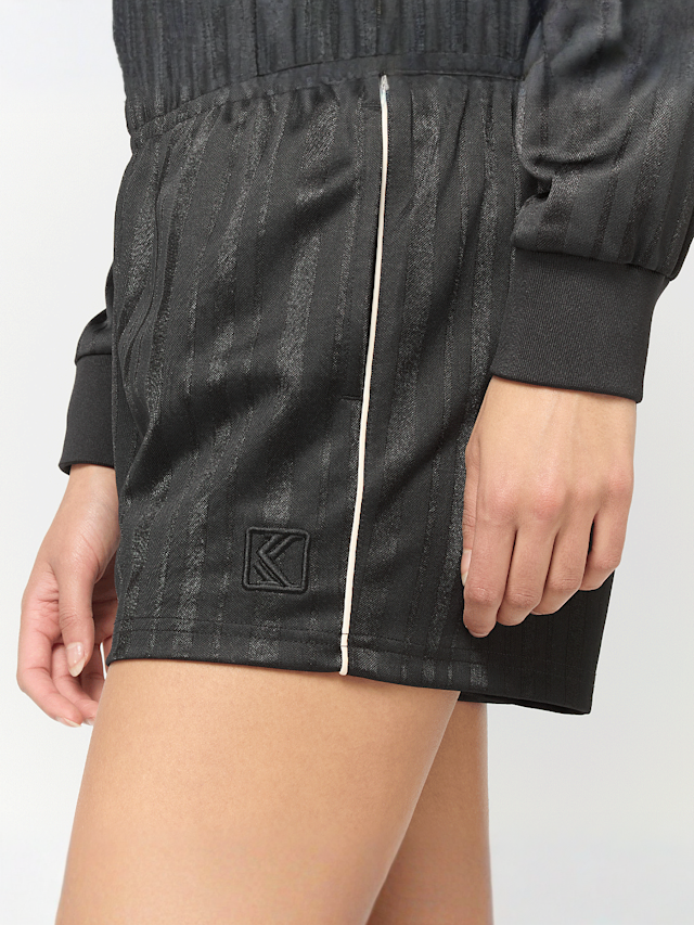 Karl Kani, OG Shadow Stripe Mini Shorts, black, Image 3 of 5