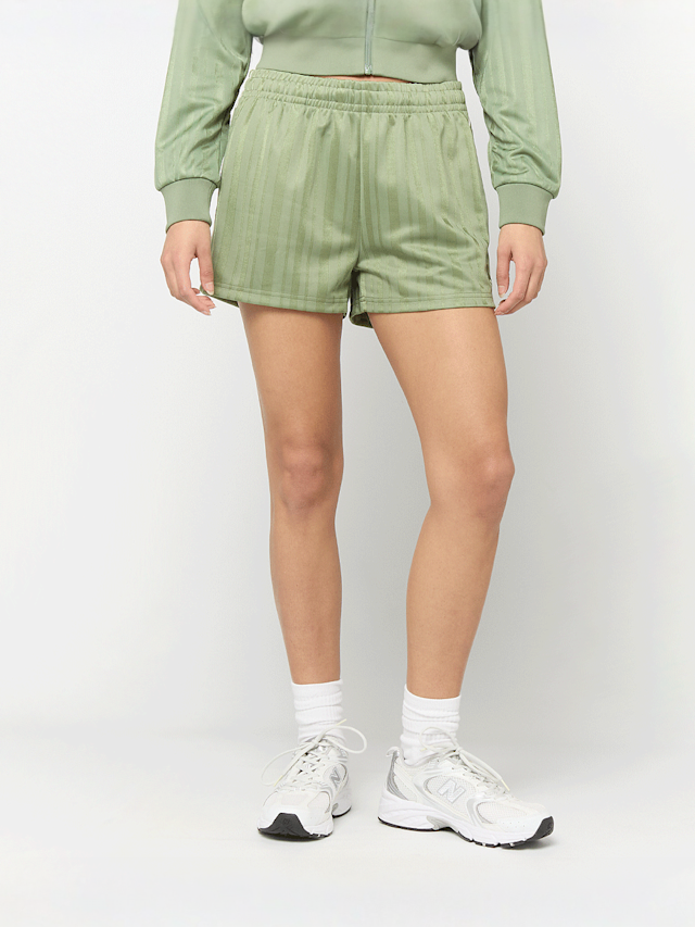 Karl Kani, OG Shadow Stripe Mini Shorts, green, Image 1 of 4