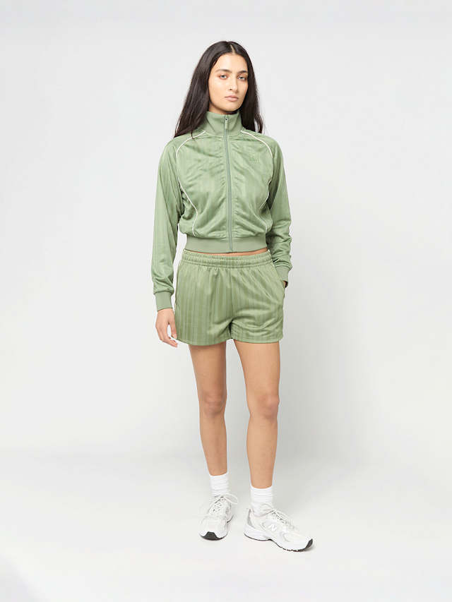 Karl Kani, OG Shadow Stripe Mini Shorts, green, Image 4 of 4