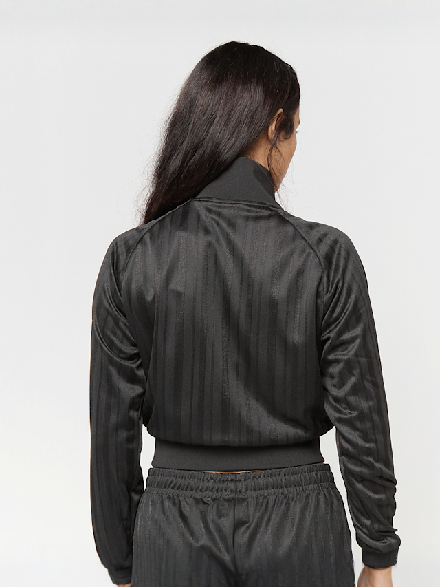 Karl Kani, OG Shadow Stripe Cropped Trackjacket, black, Image 2 of 4