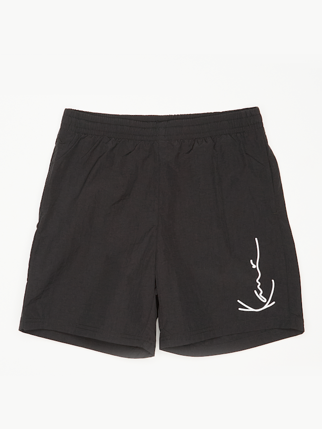 Karl Kani, Signature Swim Shorts Junior, black, Image 1 of 3