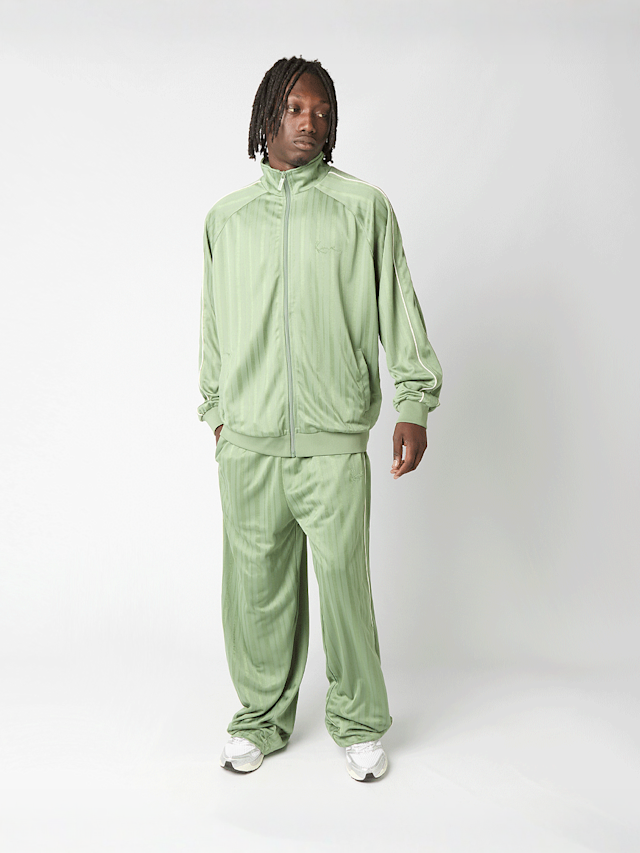 Karl Kani, Signature Shadow Stripe Trackjacket, green, Image 4 of 4