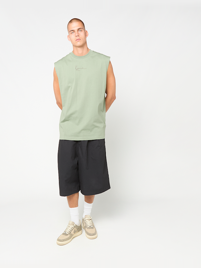 Karl Kani, Small Signature Essential Sleeveless Tee, green, Image 4 of 4