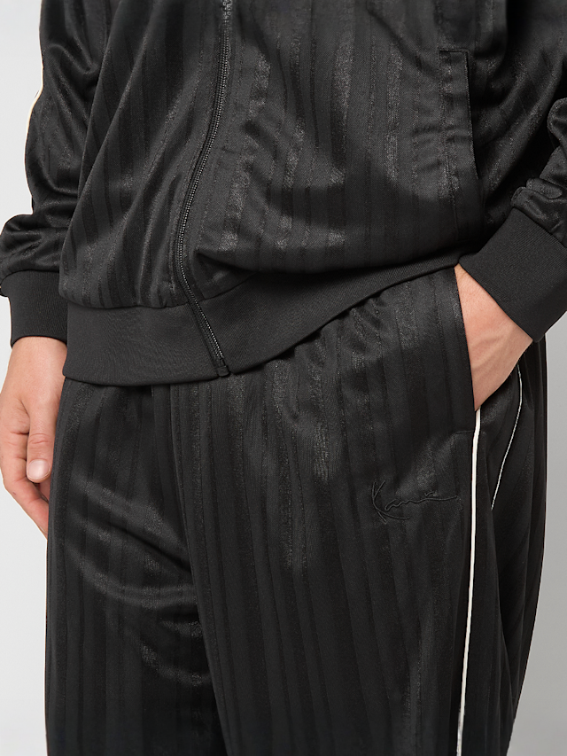 Karl Kani, Signature Shadow Stripe Baggy Trackpants, black, Image 5 of 7