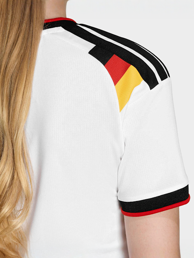 adidas Originals, Germany DFB 2026 Home Jersey, cropped, white, Image 4 of 5