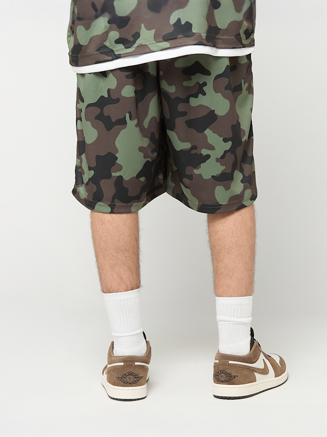 Karl Kani, Signature Camo Mesh Shorts, camouflage, Image 2 of 5