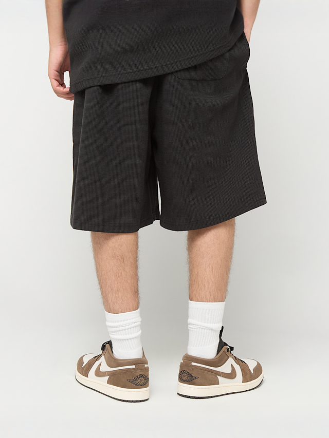 Karl Kani, Signature Waffle Shorts, black, Image 2 of 5