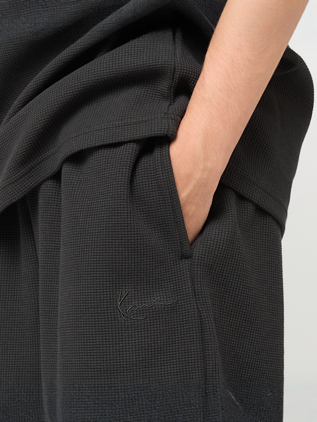 Karl Kani, Signature Waffle Shorts, black, Image 4 of 5