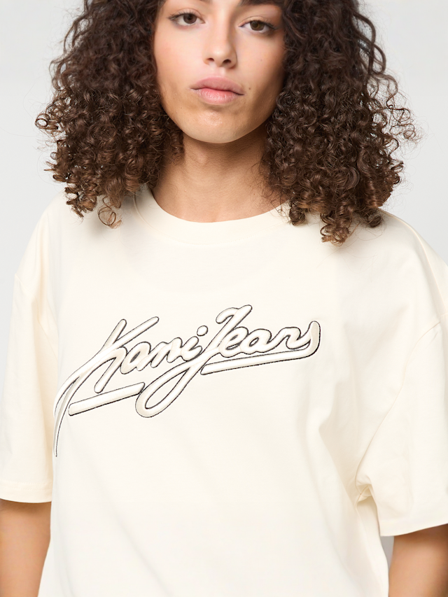 Karl Kani, Kani Jeans Oversized T-Shirt, beige, Image 3 of 4