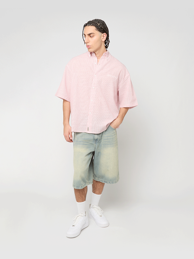 Another Cotton Lab, The Short Sleeve Shirt, light pink, Image 6 of 6