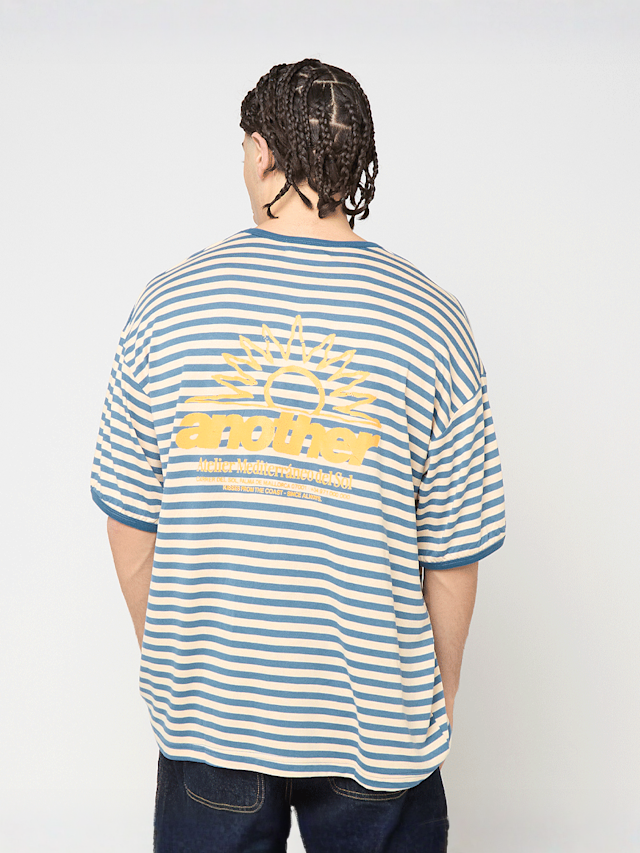 Another Cotton Lab, Another Striped T-Shirt, blue, Image 1 of 5