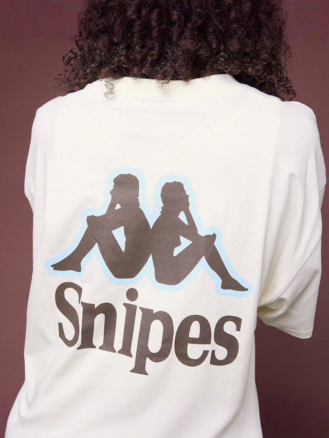 KAPPA x SNIPES, KAPPA x SNIPES Oversized Tee, beige, Image 2 of 5