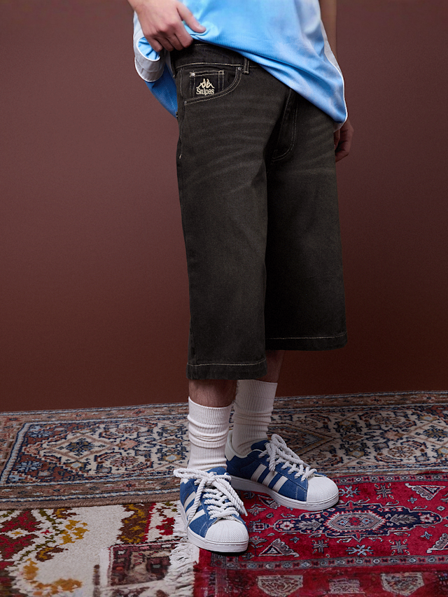KAPPA x SNIPES, KAPPA x SNIPES Jorts, brown, Image 1 of 6