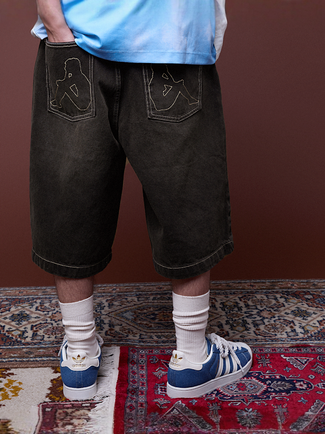 KAPPA x SNIPES, KAPPA x SNIPES Jorts, brown, Image 2 of 6