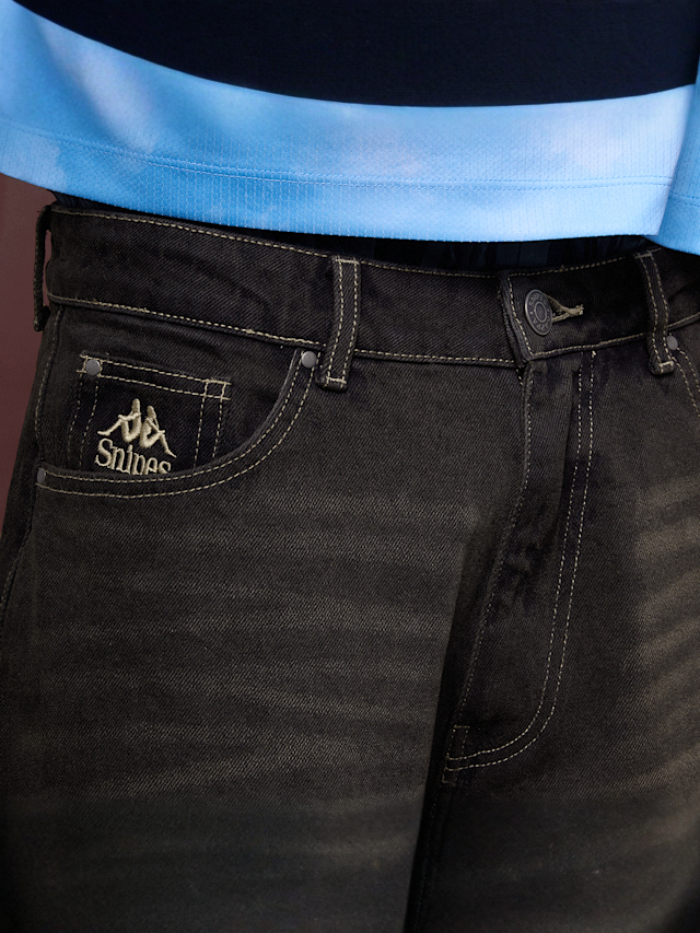 KAPPA x SNIPES, KAPPA x SNIPES Jorts, brown, Image 4 of 6